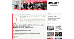 Desktop Screenshot of dielinke-stendal.de